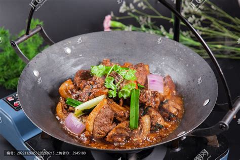 客家焖土鹅中国菜系食品餐饮摄影素材汇图网