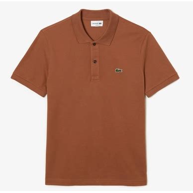 Polo Shirt Lacoste Men Ph Slim Fit Pecan Outdoorsupply Co Uk