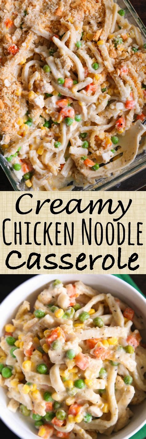 Eat Cake For Dinner Creamy Chicken Noodle Casserole