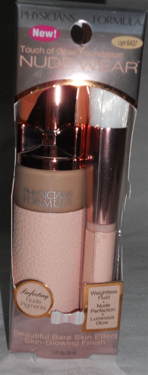 Physicians Formula Touch Of Glow Nude Wear Foundation Review Physicians Formula Makeup