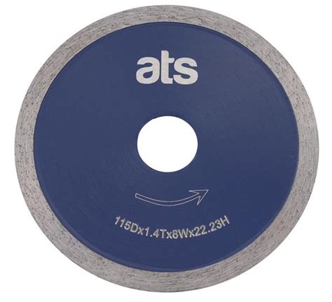 Porcelain Continuous Rim Diamond Blade Ats Diamond Tools