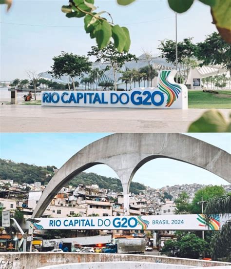 O G20 Chega Ao Rio De Janeiro E Ganha Uma Campanha Criada Pela Binder