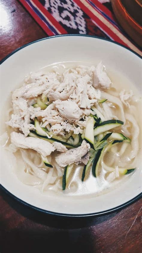 Chicken Noodle Soup From Scratch Dak Kalguksu Recipe By Maangchi