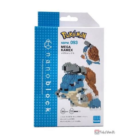 Pokemon 2022 Mega Blastoise Nano Block Figure