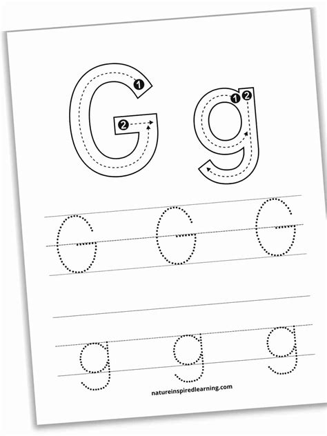 15 Letter G Worksheets Free And Printable The Simple Homeschooler Worksheets Library