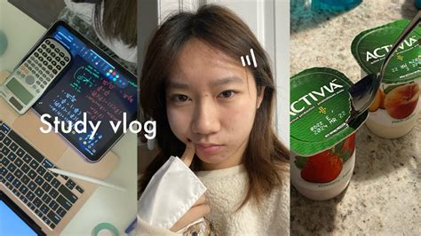 Finals Study Vlog Productive Days In My Life Study With Me What I