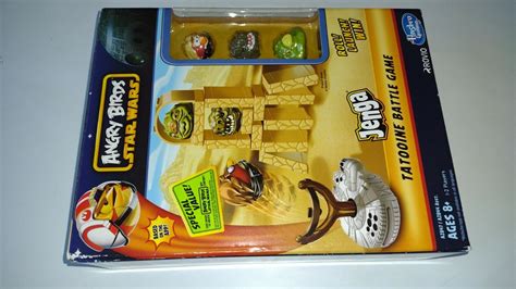 New Angry Birds Star Wars Jenga Tatooine Battle Game Hasbro Retired