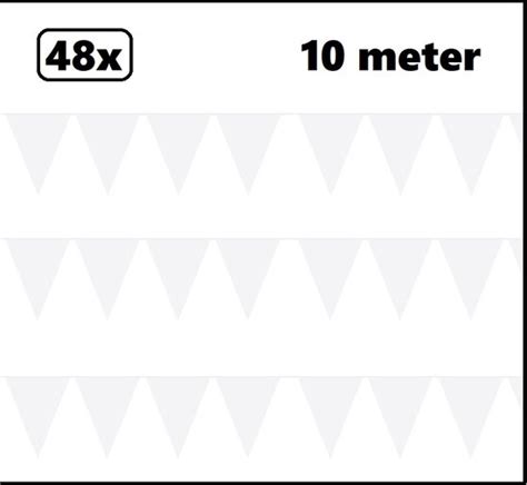 X Vlaggenlijn Wit Meter Trouwen Vlaglijn Witte Huwelijk Thema