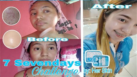 7 Seven Days SKIN CARE By HERSKIN HONEST REVIEW 7 DAYS CHALLENGE