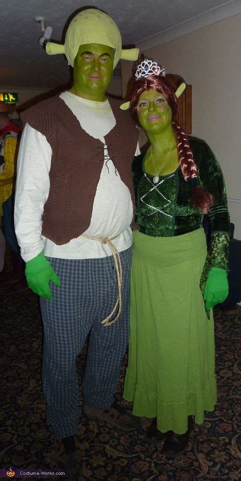 Homemade Shrek And Fiona Costume Disfraz