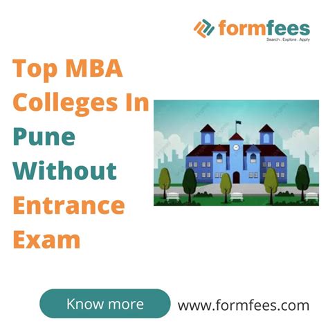 Top Mba Colleges In Pune Without Entrance Exam Formfees