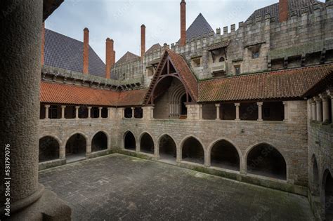 Palace Of The Dukes Of Braganza Courtyard Paco Dos Duques De Braganca