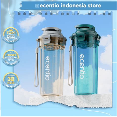 Jual Ecentio Botol Minum Portable Ml Olahraga Kantor Sekolah Bpa