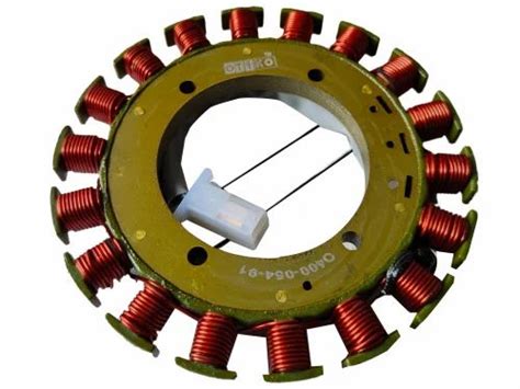 For Three Wheeler BS 3 Vehicles Alloy Steel Stator Assemblies Copper