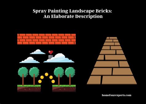 Can You Spray Paint Landscape Bricks