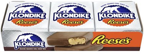 Klondike Frozen Dairy Dessert Reeses Bars 6 Ct —