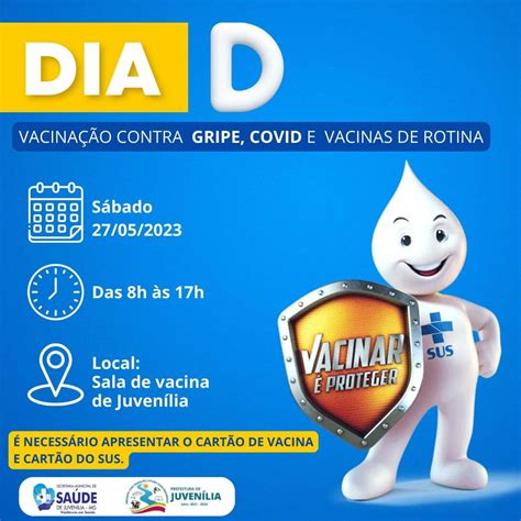 Campanha De Vacina O Dia D Prefeitura Municipal De Juven Lia