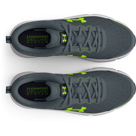 Ripley Zapatilla Hombre Under Armour Running Gris Cuero