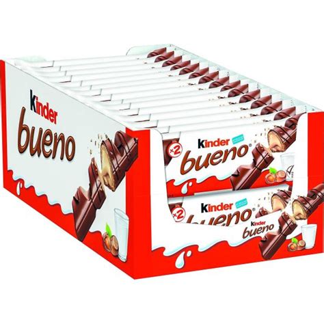 Kinder Bueno Gaufrette Recouverte De Chocolat Au Lait Et Fourr E La