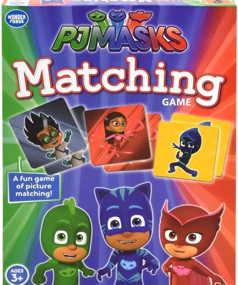 Memory Match Game Pj Masks Inspiring Young Minds To Learn