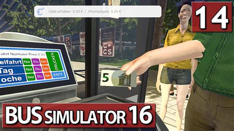 Bus Simulator 16 14 Fahrgastgespräche Lets Play Bus Simulator 16