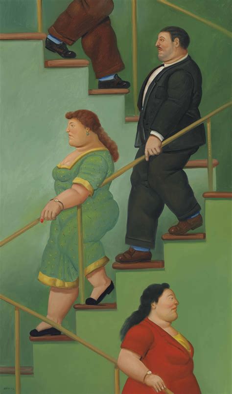 Fernando Botero B 1932 La Escalera Christie S