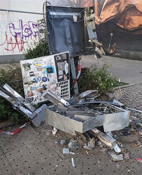 Zigarettenautomat gesprengt Polizei sucht Zeugen Neustadt Geflüster