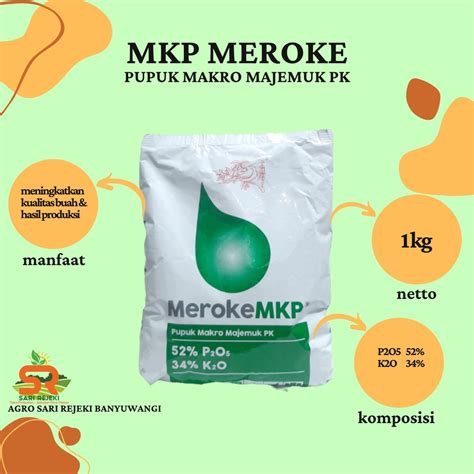 Jual PUPUK MKP MEROKE 1KG Shopee Indonesia