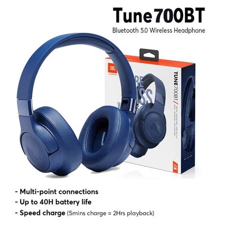 Jbl Tune 700bt Wireless Over Ear Headphones Pure Bass Gaming Sports