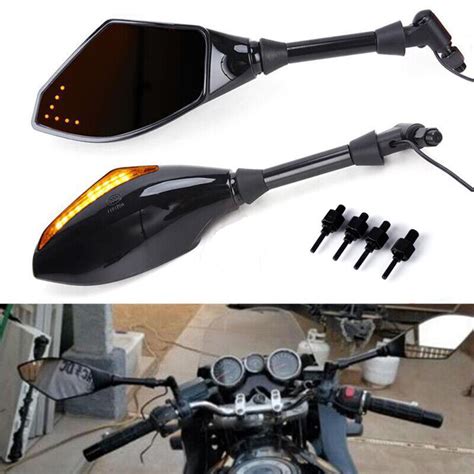 F R Piaggio Mp Motorrad Spiegel Pfeil Led Blinker Arrow