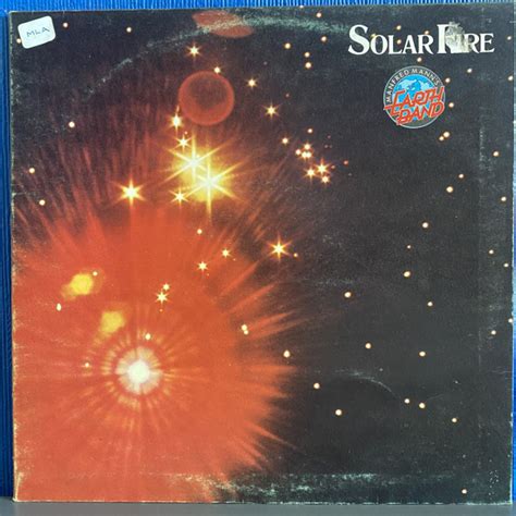 Manfred Mann S Earth Band Solar Fire Ex Uk Lp