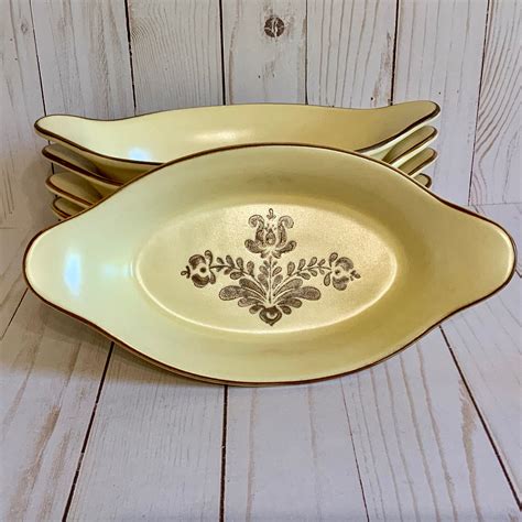 Pfaltzgraff Village Au Gratin 9 5 Bake And Serve Dish Etsy