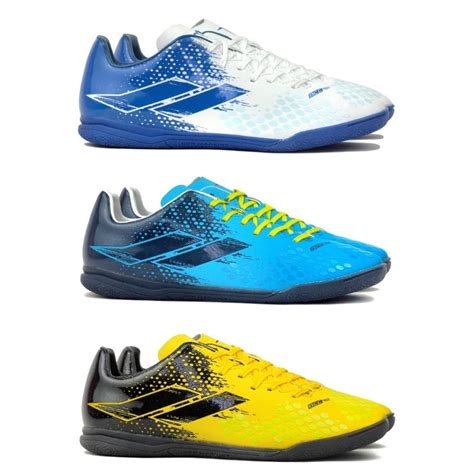 Jual Sepatu Futsal Mills TRITON DEISLER IN White Lite Blue Yellow