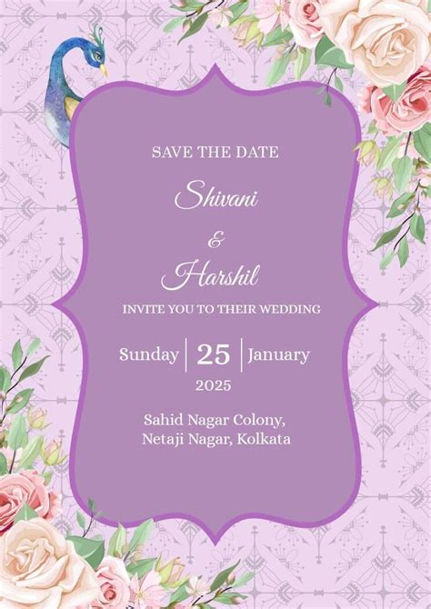 Make Best Wedding Save The Date Cards - Crafty Art Graphic Design Tool