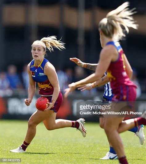 Isabel Dawes Of The Lions In Action During The 2023 Aflw Grand Final News Photo Getty Images