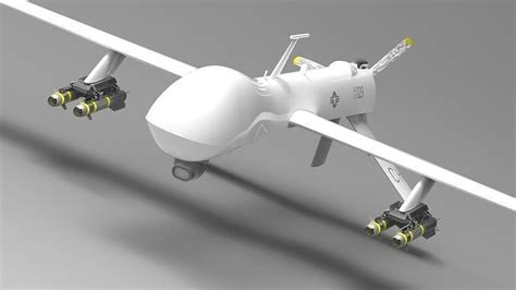 Mq 1 Predator Uav 3d Model 3d Printable Cgtrader