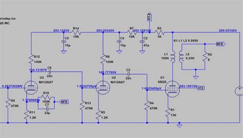 Radio Theory And Design Vacuum Tube Amp In Spice