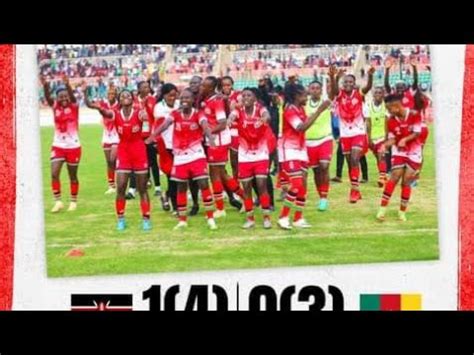 Wafcon Harambee Starlets 1 0 Cameroon Aggregate 1 1 Harambee