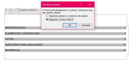 Como Fazer Sum Rio No Word Automaticamente E Editar Nas Normas Da Abnt