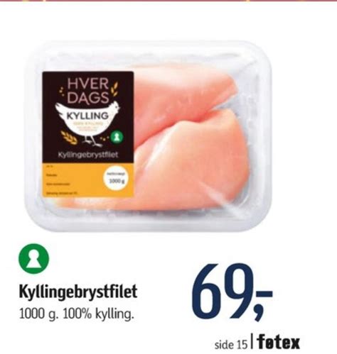 Kyllingebrystfilet Føtex november 2022 Alle Tilbudsavis