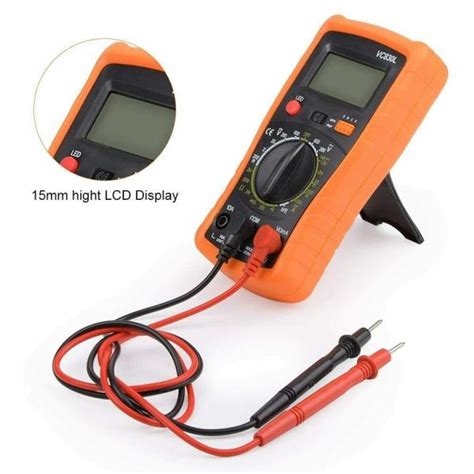 Techtest Plastic 830l Pocket Mini Voltage Tester Digital Multimeter Home Measuring Tools Multi