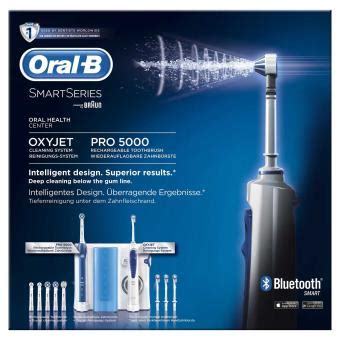 Oral b elec pro 5000 combiné dentaire oxyjet brosse à dents