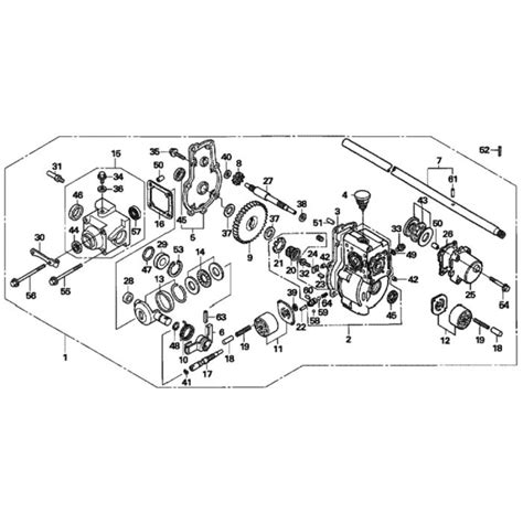 Transmission For Honda HRH536K3 HXE Lawn Mower L S Engineers