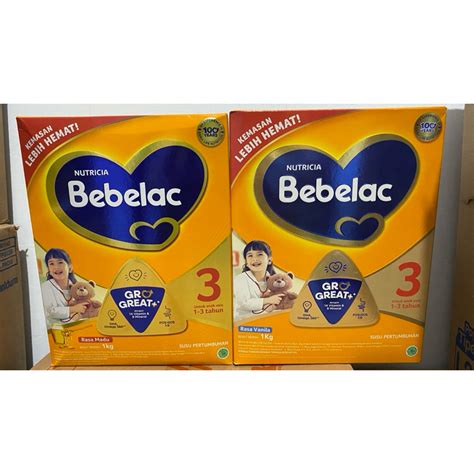 Jual Bebelac Rasa Madu Dan Vanilla Shopee Indonesia