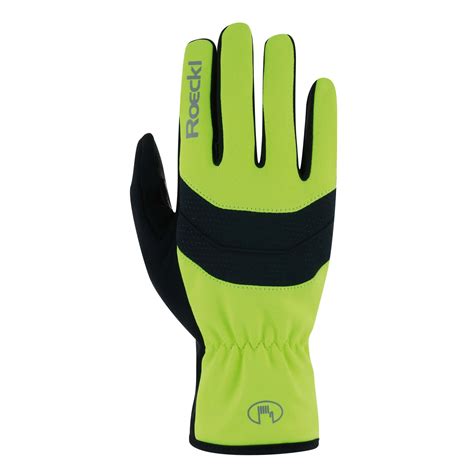 Roeckl Sports Raiano Cycling Gloves Fluo Yellow 2100 BIKE24