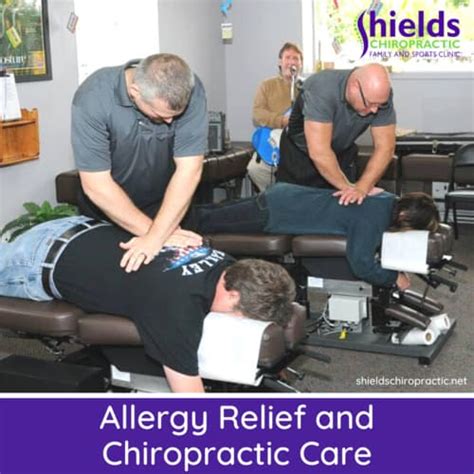 Allergy Relief And Chiropractic Care Shields Chiropractic