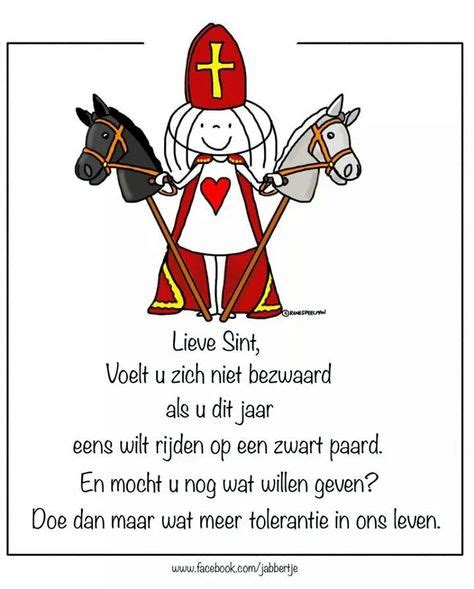 Sinterklaas Coole Woorden Zwarte Paarden Grappige Teksten