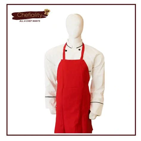 Chef Apron Red