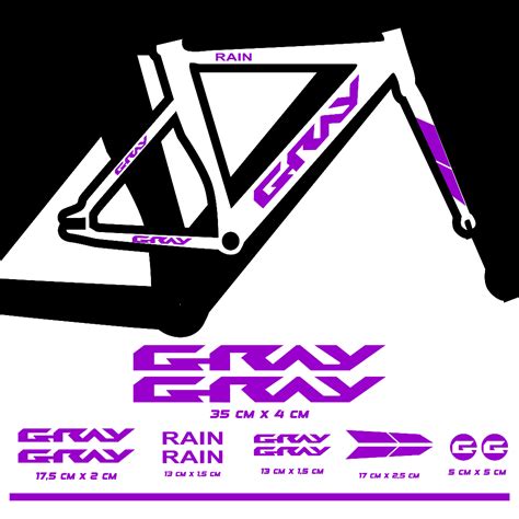 Jual Sticker Cutting Decal Gray For Frame Fixie Stiker Sepeda Fixie