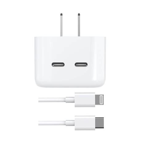 Ripley Cargador W Dual Usb C Para Iphone Ipad Cable M Tipo C